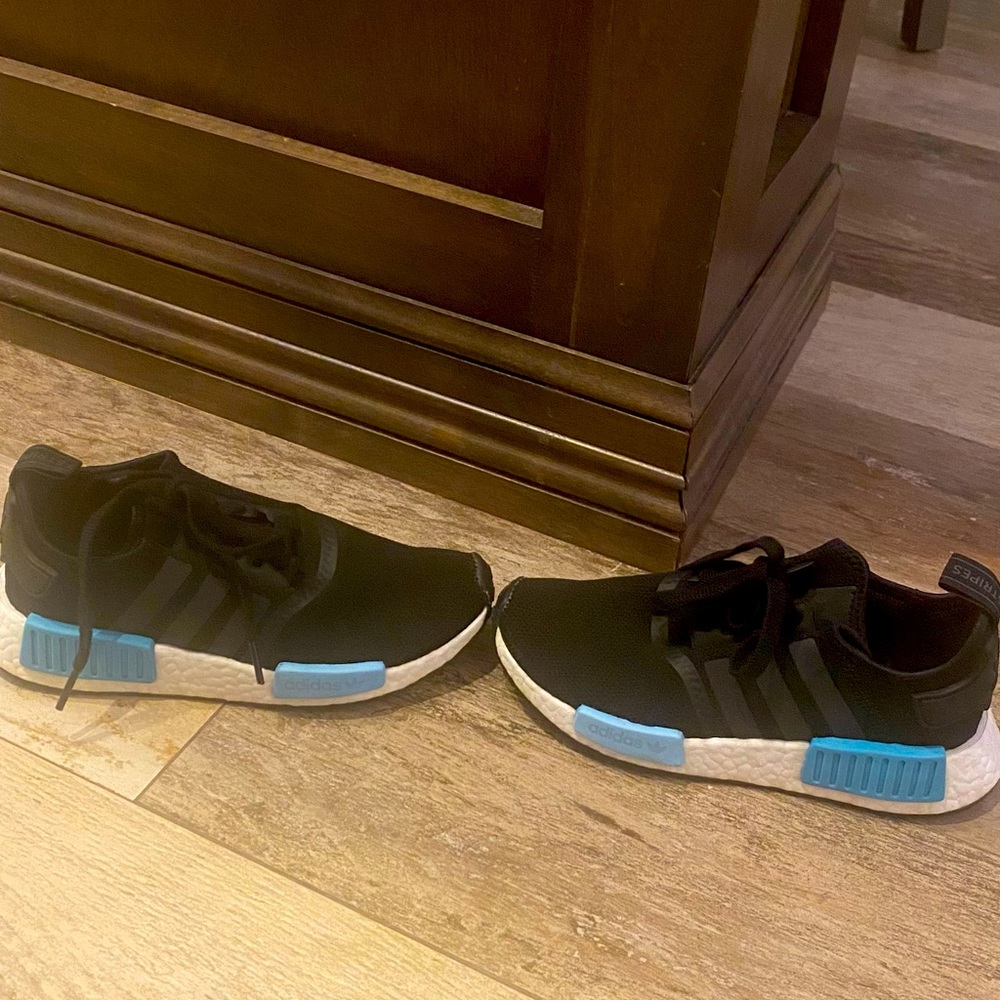 Black Adidas NMD’s. Excellent condition. Size 5.5